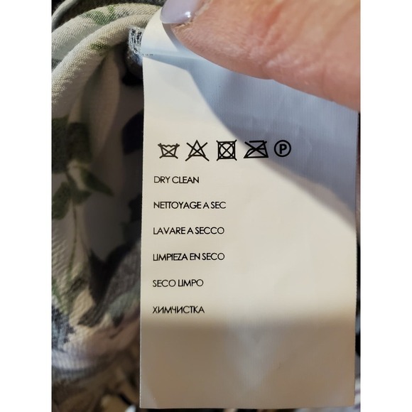 Club Monaco Floral Blouse size Small - Picture 10 of 10